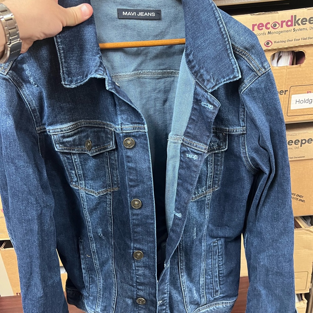 Mavi Blue Denim Jacket XL